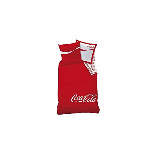 Funda n&oacute;rdica de 140 x 200 cm, Coca Cola Denim