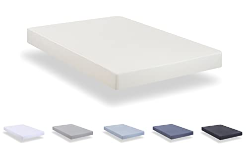 Todocama - Sábana Bajera Ajustable de Microfibra cepillada Extra Suave. (Cama 80 x 190/200cm,...
