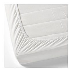 Babyline - Lote 2 Bajeras 100% Algod&oacute;n. Ajustables con Goma. (Blanco, Minicuna 70 X 50).