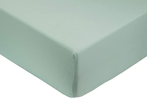 Confort Home M.T. Sabana bajera LISA (CAJIZ) ajustable ligeras 100% algod&oacute;n verano (105_x_200_cm,...