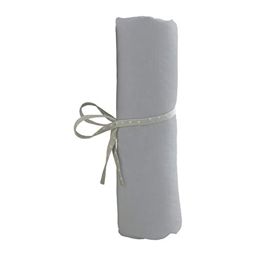 Babycalin - S&aacute;bana bajera (83 x 50 cm, ecol&oacute;gica), color blanco