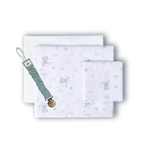 Various Juego De S&aacute;banas para Cuna 60 x 120 cm, Bebe Primavera y Oto&ntilde;o Tipo 100% Algod&oacute;n...