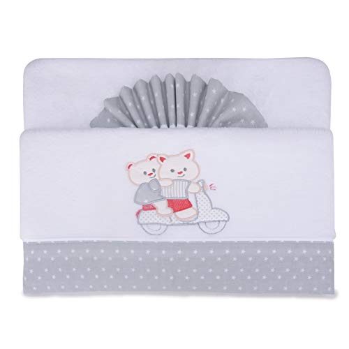 PEKITAS Bebe Juego De Sábanas Tipo Coralina 3 Piezas Para Minicuna 50X80 CM HECHO EN PORTUGAL