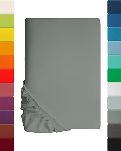 Lavea Sábana Bajera para niños, Serie Maya, 60 x 130 cm, 70 x 140 cm, Color Gris Plata, 100%...