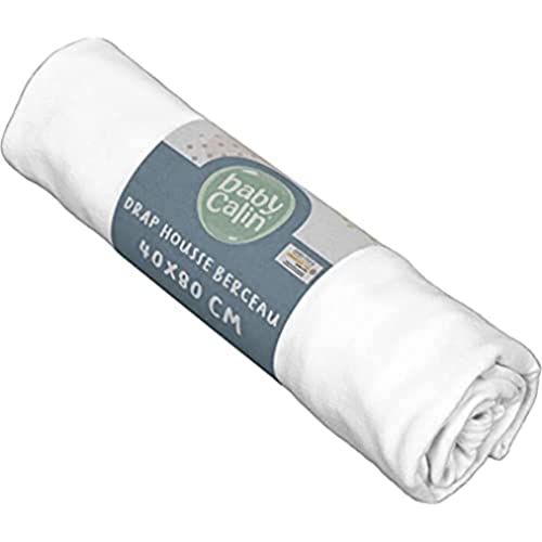 S&aacute;bana bajera babyCalin Crudo 60 x 120 cm