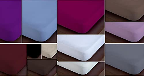 ForenTex - Sábana Bajera Ajustable, (4001), para Cama 135 cm, Color Surtido - Aleatorio