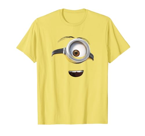 Minions Stuart Big Smiling Face Camiseta