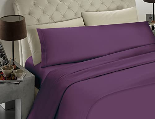 Banzaii Juego de S&aacute;banas 100% Microfibra 3 Piezas para Cama de 90 &ndash; 1 S&aacute;bana Bajera Ajustable +...