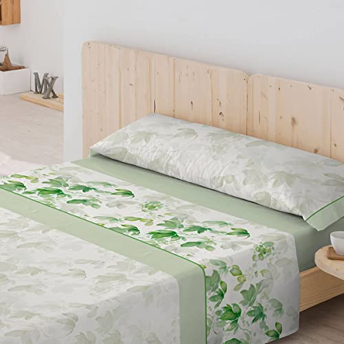 Antilo Juego de s&aacute;banas ADAEL Verde - Cama 150 cm