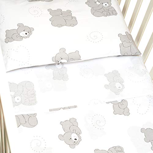 CangooCare&reg; - Juego de s&aacute;banas de 3 piezas para cuna de beb&eacute;, Montessori, 80 x 160 cm, 1 s&aacute;bana...