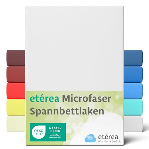 et&eacute;rea s&aacute;bana Bajera de Microfibra de Calidad Celestial 80x160-80x180 cm - Oekotex Made in Green -...