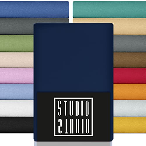 STUDIO Premium S&aacute;bana Bajera Ajustable 140-160 x 200-220 cm, Made in Green/EU, 97% algod&oacute;n Peinado...