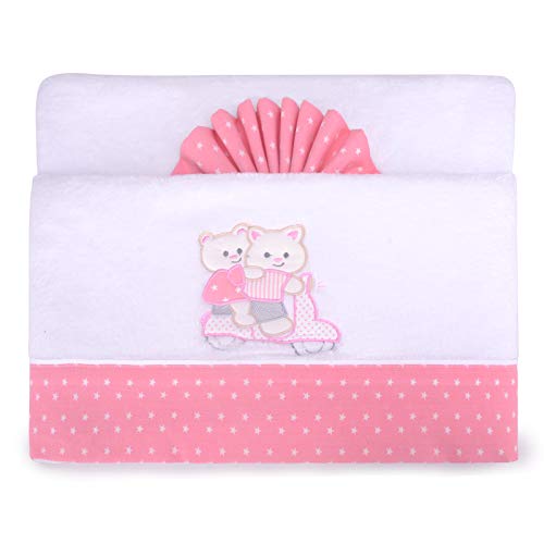 PEKITAS Bebe Juego De Sábanas Tipo Coralina 3 Piezas Para Cuna 60x120 CM HECHO EN PORTUGAL