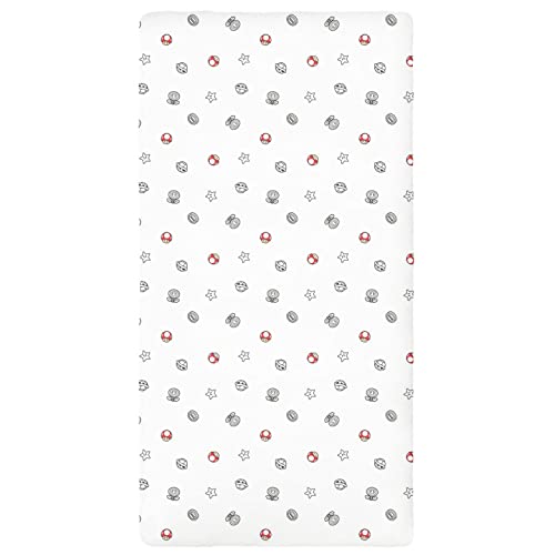 Mario - Sábana Bajera Mario 90 x 190 cm - Blanco - 100% Algodón