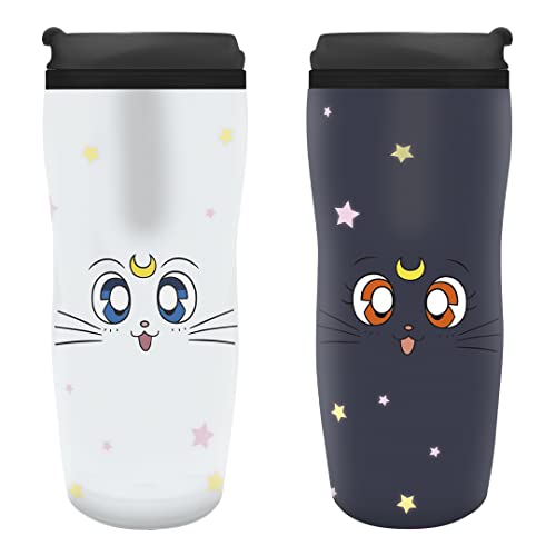 ABYstyle SAILOR MOON Taza de viaje Luna & Artemis