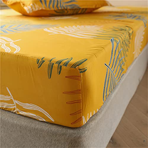 Mateju Sábana Bajera de Microfibre, Protector de Colchón Moderno Estampado Nórdico Suave y...
