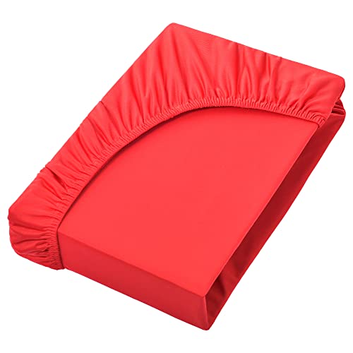 NatureMark Sábana bajera ajustable, sábana bajera ajustable 100 % algodón, en muchos tamaños y...