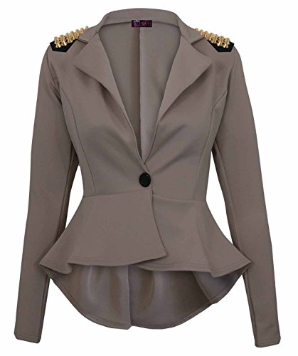 Para mujer de tela fina de FUSTA Blazer sábana bajera para cama de Tribunal mexicano de cambio de...