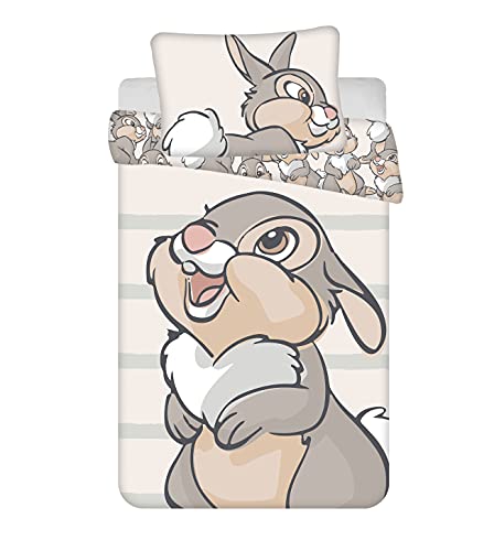 Disney Bambi Tambor Juego de ropa de cama, 2 piezas Tamaño: 100 x 135 cm, 40 x 60 cm, 100 %...