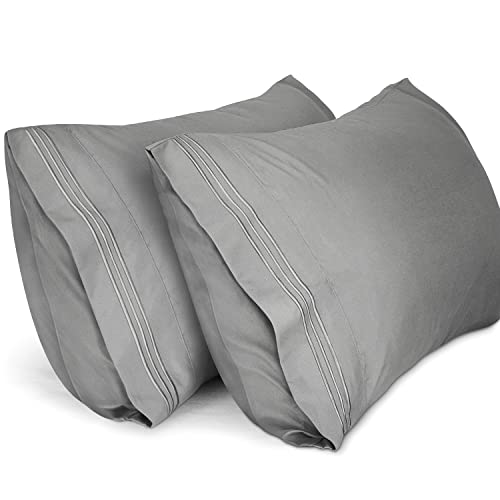Lirex 2-Pack Fundas de Almohada, Tama&ntilde;o 50 cm x 75 cm Fundas de Almohada de Microfibra Suave...