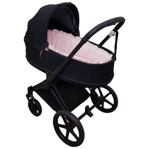 Nenel Cubrecapazo o Funda para capazo Compatible con Cybex Priam Paredes Acolchadas + s&aacute;bana Bajera...
