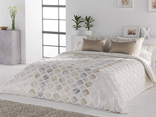 JVR Tejidos Funda nórdica Yara - Cama 150 cm - Color Desierto