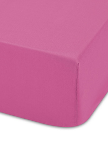 Abec&eacute; 20001 Lisa Bajera Ajustable, 50% Algodon y 50% Poli&eacute;ster, Fucsia, Cama 90 (90 x 190/200 cm)