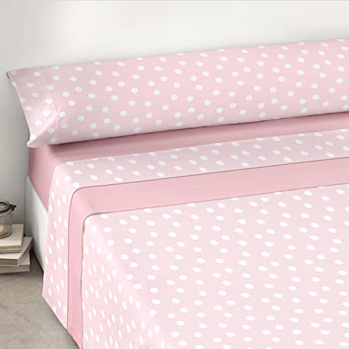 MERCURY TEXTIL – Juego Sábanas de Cama de Verano y Entretiempo. Estampadas 3 Piezas, Incluye...