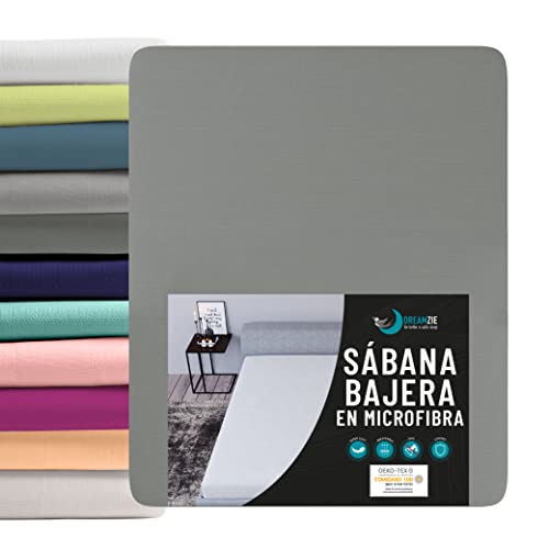 Dreamzie Sabanas 150 x 200 Ajustable - Microfibra Ultra Suave Oeko Tex Certificado - Ropa de Cama...