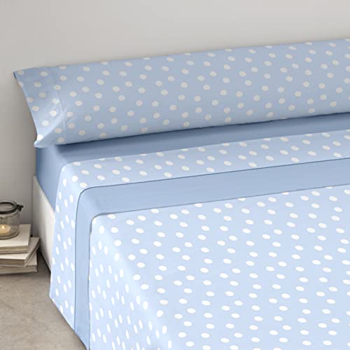 MERCURY TEXTIL – Juego Sábanas de Cama de Verano y Entretiempo. Estampadas 3 Piezas, Incluye...