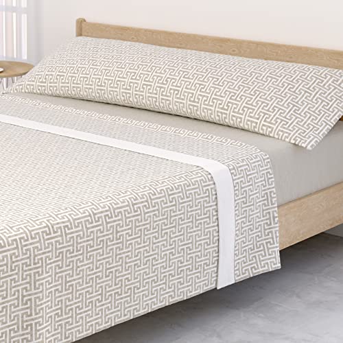 Victorio & Lucchino Juego de s&aacute;banas Coralina, t&eacute;rmica para Invierno, Tacto Suave - Modelo Marta...