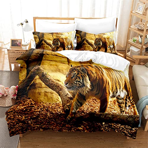 LUOWAN 3 Juego de Cama para Ni&ntilde;os 3D Cremallera Funda de Edred&oacute;n ​S&aacute;bana ​Bunda de Almohada...