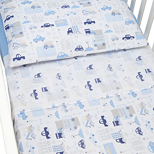 CangoooCare&reg; - Juego de s&aacute;banas de 3 piezas para cuna de beb&eacute;, Montessori, 80 x 160 cm, cuna,...