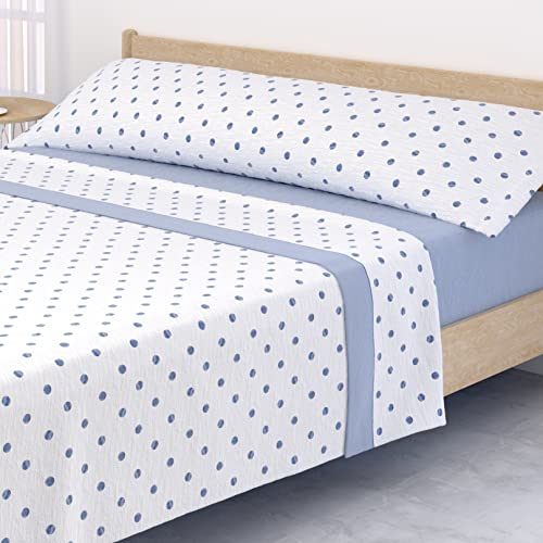 Victorio & Lucchino Juego de s&aacute;banas Coralina, t&eacute;rmica para Invierno, Tacto Suave - Modelo Karina...