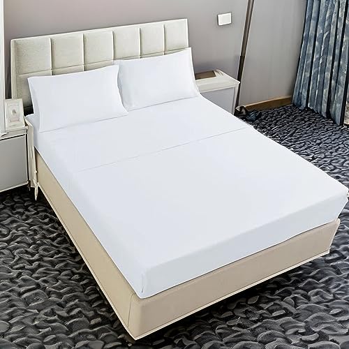 Etrexonline Conjunto de S&aacute;banas 3 Piezas Cama 90 cm - Microfibra Ultra Suave Incluye 1 Bajera...