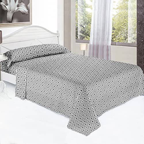 Juego de S&aacute;banas para Cama y Fundas de Almohada para Camas de 150 cm con 3 Piezas - Encimera...