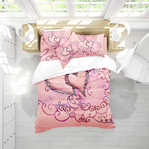 Earendel Fundas N&oacute;rdicas Pareja Romantica Juego De Ropa De Cama Amor Rom&aacute;ntico Adolescente...