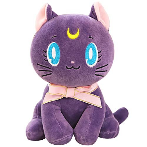 Sailor Moon Peluche CBOSNF Juguete de Peluche Sailor Moon Gatita Plush Toy, Sailor Moon Plush Luna...