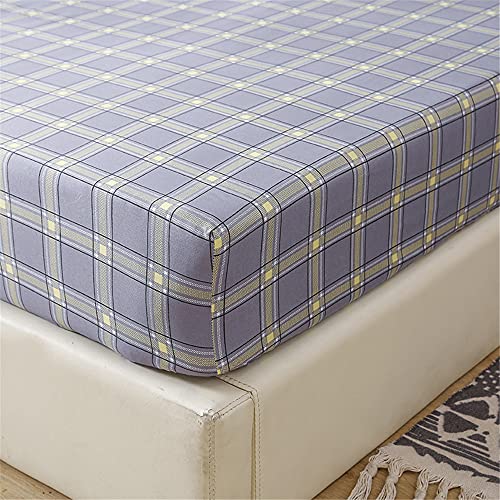 Mateju S&aacute;bana Bajera Ajustable Estampado Minimalista, Protector de Colch&oacute;n de Microfibre C&oacute;moda...