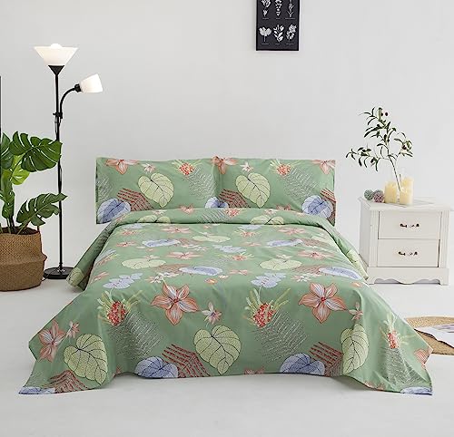 Viste tu hogar Juego de S&aacute;banas Cama 150 de 3 Piezas 100% Poli&eacute;ster Extra Suave Transpirable -...