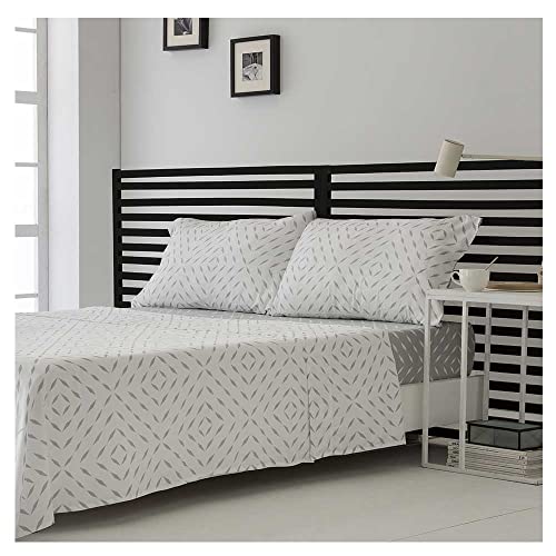 COTTON ARTean Juego de s&aacute;banas Bamb&uacute; Mod. Loto ORG&Aacute;NICO e HIPOALERG&Eacute;NICO Cama de 150 x 190/200....
