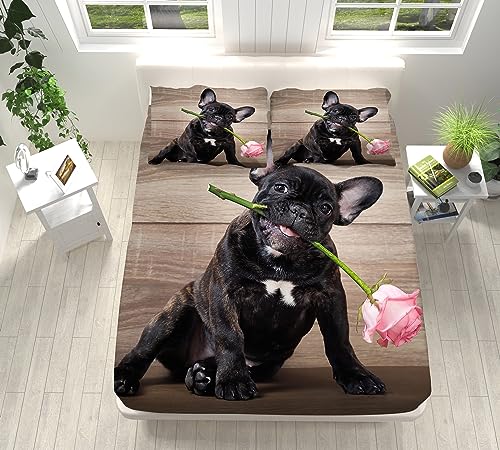 Bulldog Franc&eacute;S S&aacute;bana Bajera 135x190 cm Ajustable Bolsillo Extra Profundo 30cm con El&aacute;stico...