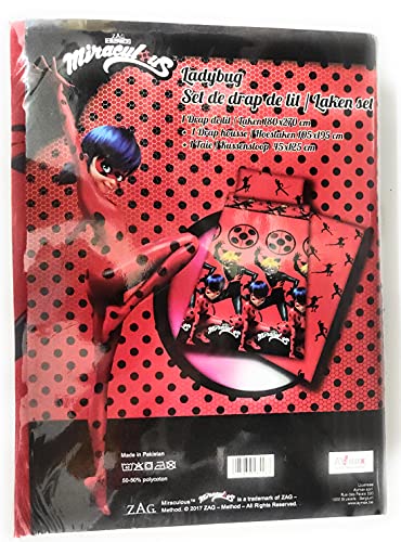 Ladybug Juego de s&aacute;banas (Bajera, encimera + Almohada)