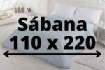 Sábana 110x220
