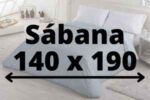 Sábana 140x190