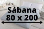 Sábana 80x200