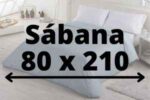 Sábana 80x210