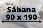 Sábana 90x190