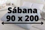 Sábana 90x200